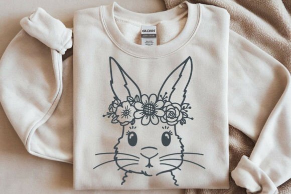 Bunny SVG for Crafts and Graphics