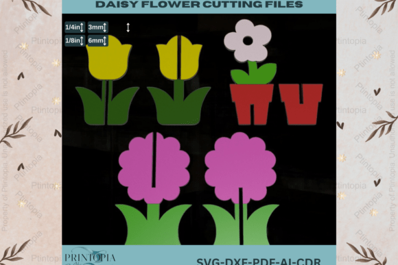 Laser Cut Flower DIY 199: A Modern Craft Asset for Designers