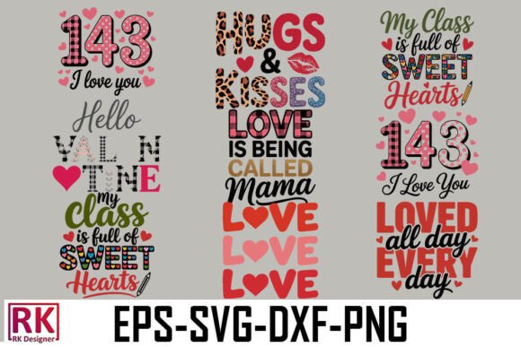 Valentine s Day Sublimation Svg Bundle Graphics for Crafts